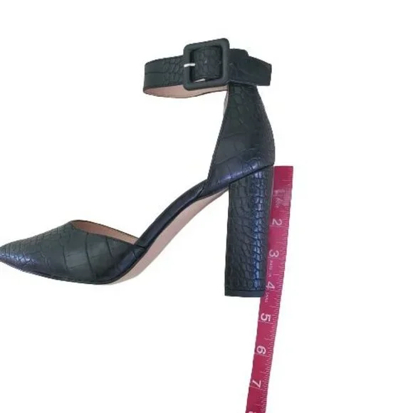Michael By Michael Shannon Women's Romina Ankle Strap Pump Black Size 7 - Picture 13 of 16